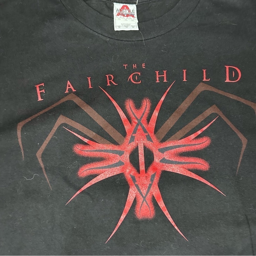 * BUNDLE THIS TEE** 3 for $25 "Fairchild" Graphic t-shirt  Hard Rock 80's Band
